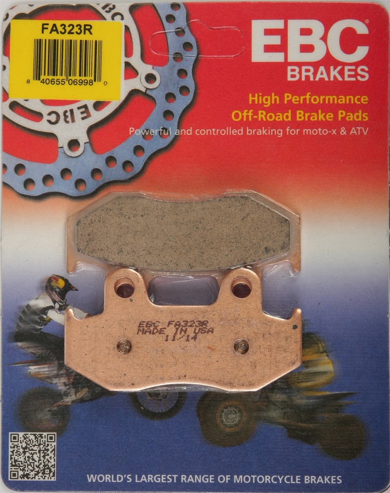 Main image of EBC Sintered Brake Pads Rear YFZ450R