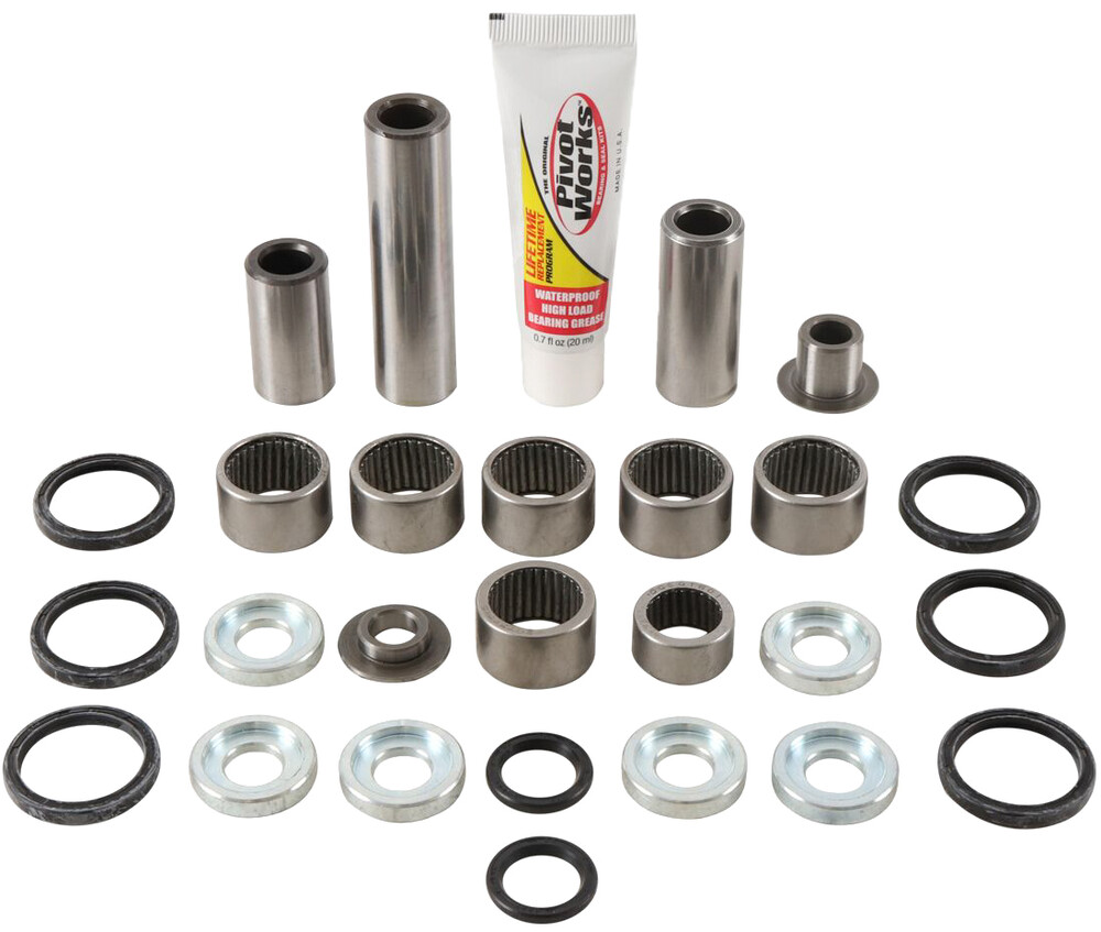 Main image of Pivot Works Linkage Bearing Rebuild Kit KX450 19-22