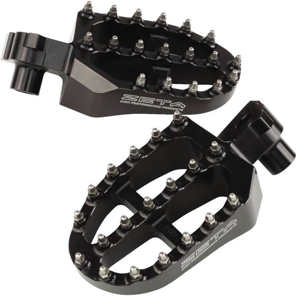 Main image of Zeta Aluminum Footpegs (Black) Yamaha YZ