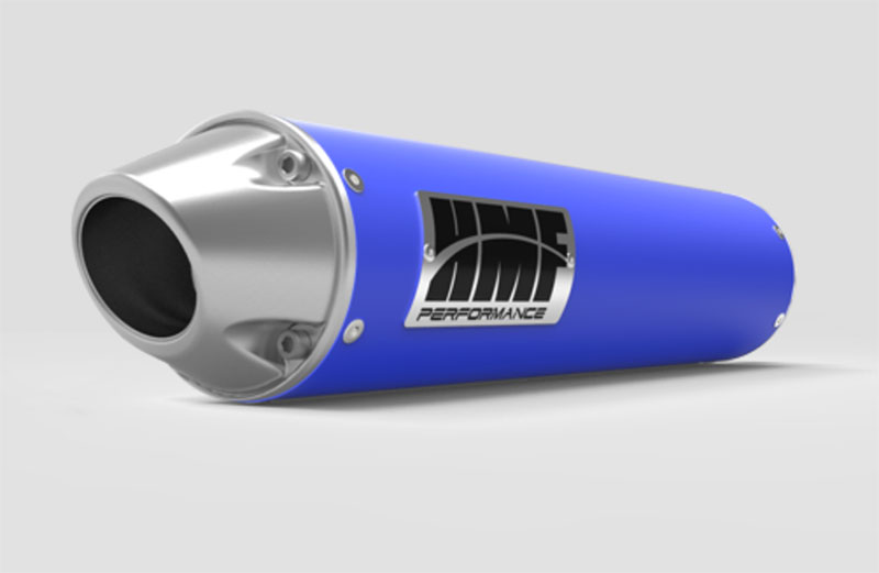 Main image of HMF Performance Slip-On Exhaust (Blue/Polished) Raptor 700