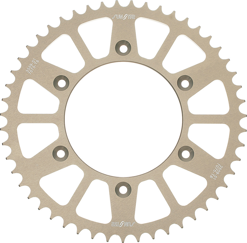 Main image of Sunstar Aluminum Rear Sprocket Kawasaki KX