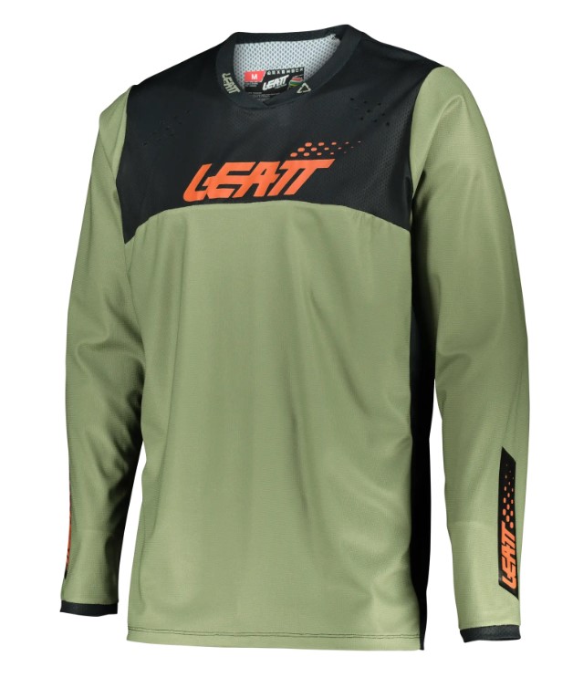 Main image of Leatt Moto 4.5 Enduro Jersey (Black/Green)