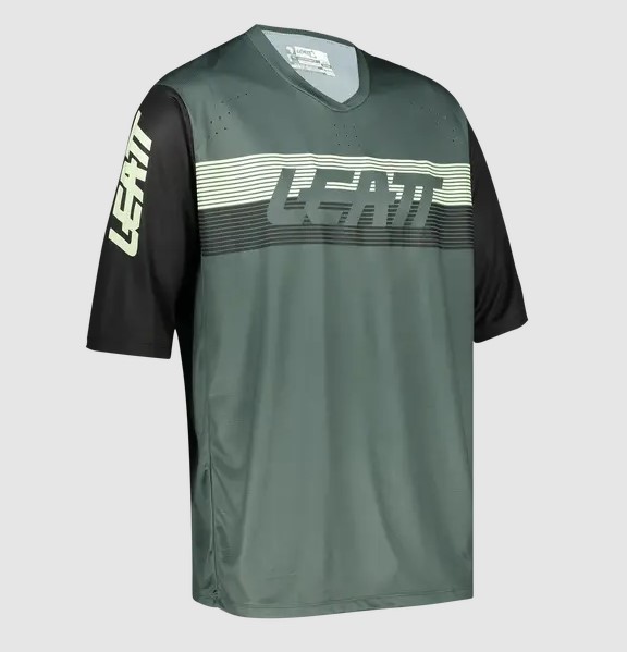 Main image of Leatt MTB 3.0 Enduro Jersey (Green/Black)