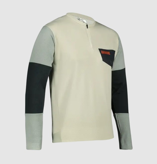 Main image of Leatt MTB 4.0 Trail Jersey (Tan/Gray/Black)