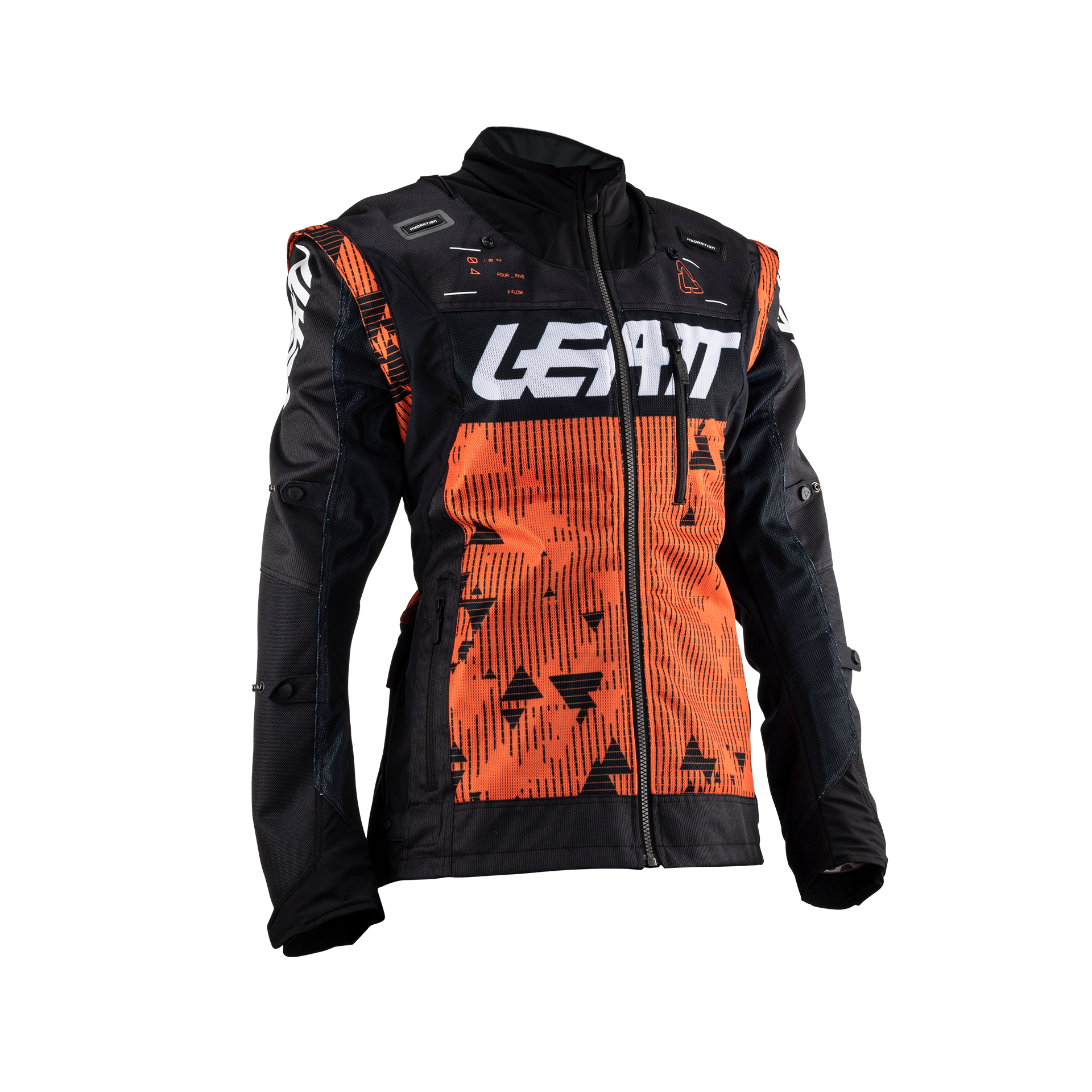 Main image of 2023 Leatt Jacket Moto 4.5 X-Flow (Orange)