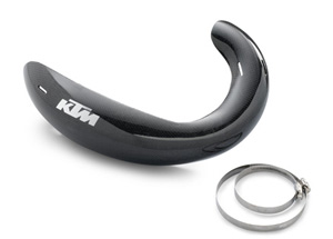 Main image of KTM Carbon Fiber Pipe Guard 200 06-13