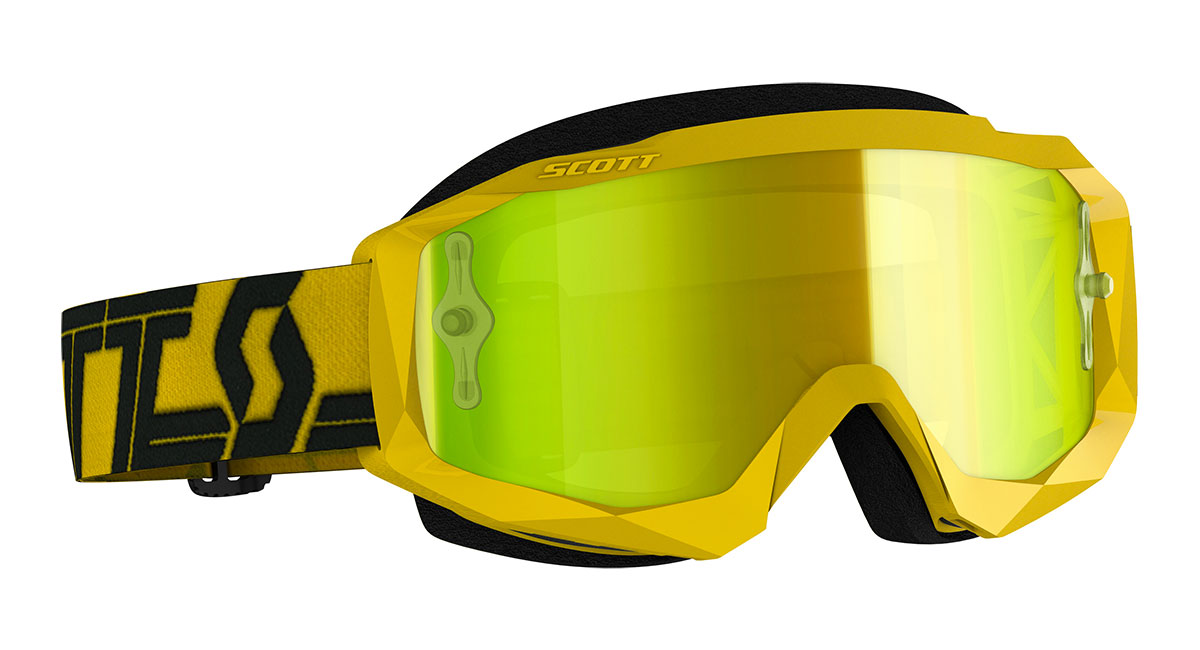 Main image of Scott Hustle X MX Goggle (Yellow/Black)