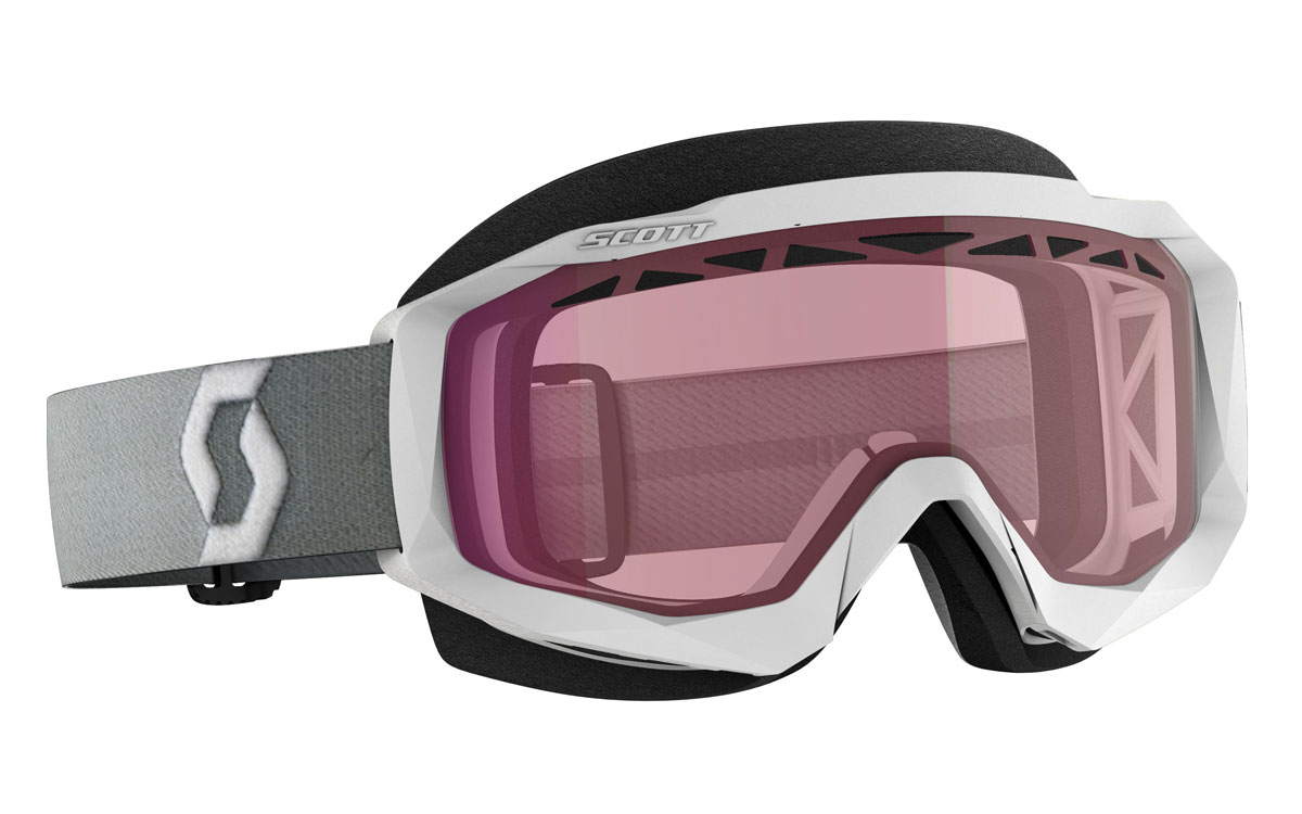 Main image of Scott Hustle X Snowcross Goggle (White/Grey)