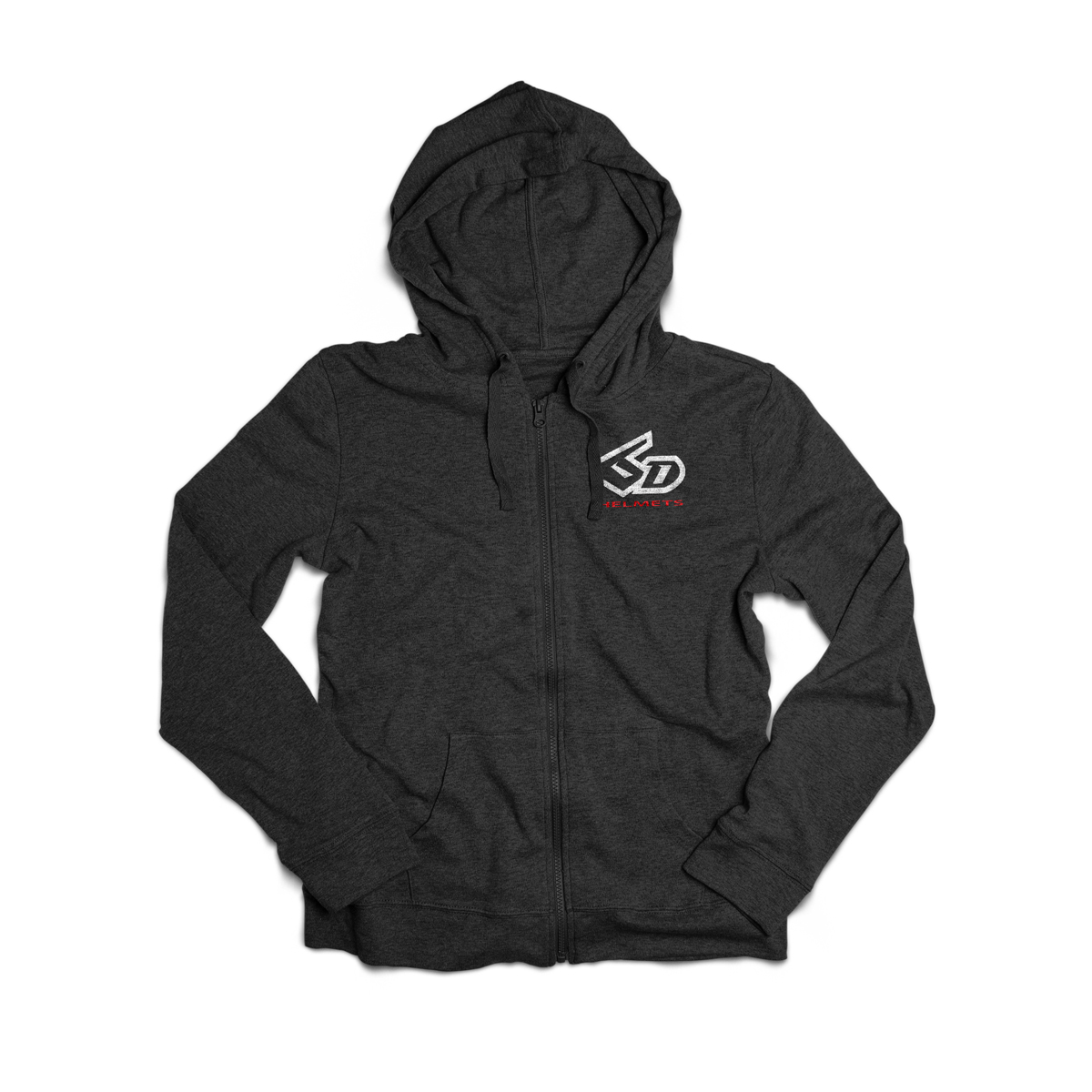 Main image of 6D Zip-Up Hoodie (Charcoal)