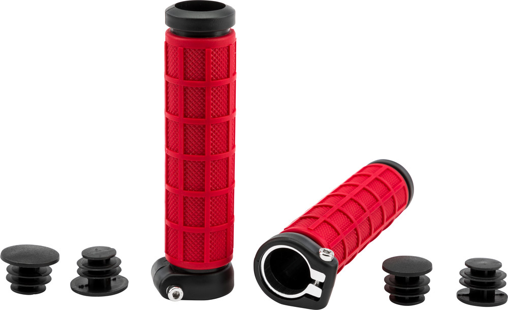 Main image of Fly Racing Grip-Lock PWC Grips (Red/Black)