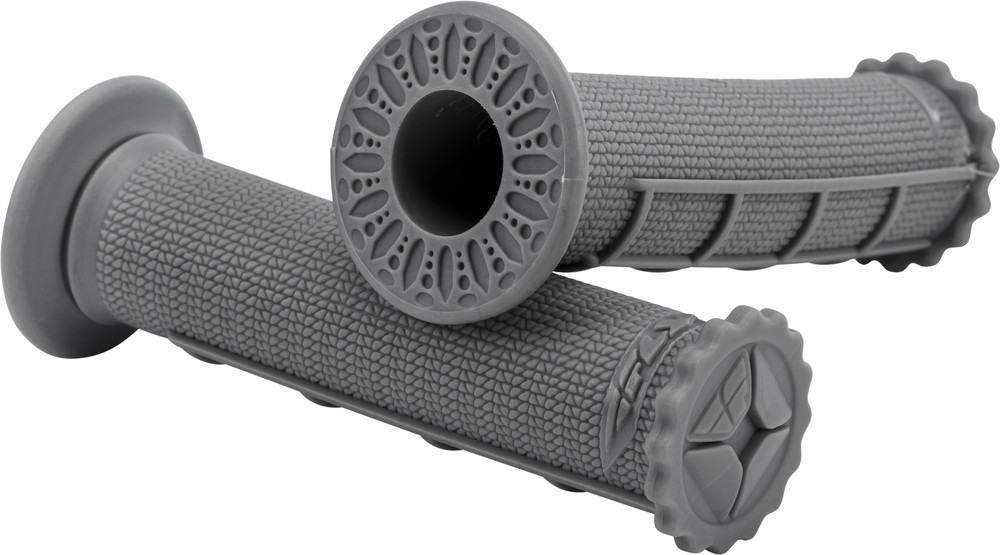 Main image of Fly Racing Control ATV Grips (Grey) Half Waffle