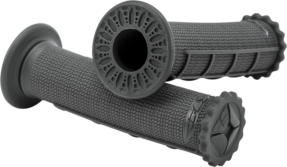 Main image of Fly Racing Control ATV Grips (Dark Grey) Half Waffle