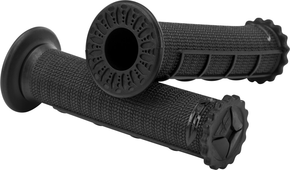 Main image of Fly Racing Control ATV Grips (Black) Half Waffle