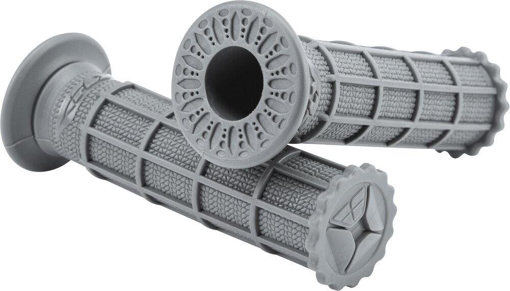 Main image of Fly Racing Control ATV Grips (Grey) Full Waffle