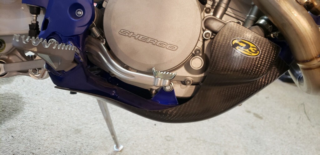 Main image of P3 Carbon Enduro Skid Plate Sherco SEF-R 21-22