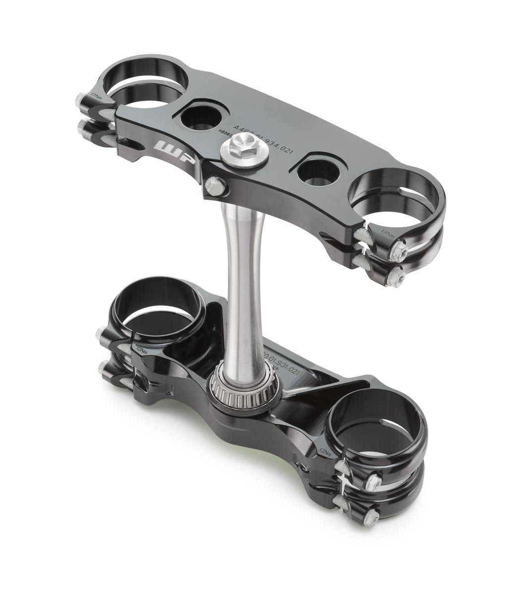WP Factory Racing Triple Clamps (Black) 2023
