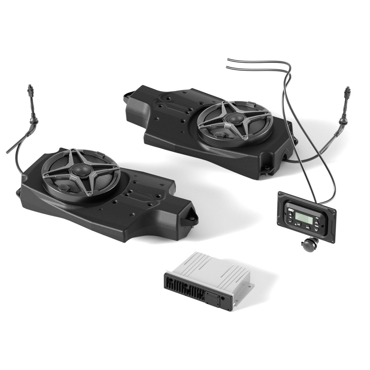 Yamaha wolverine hot sale sound system