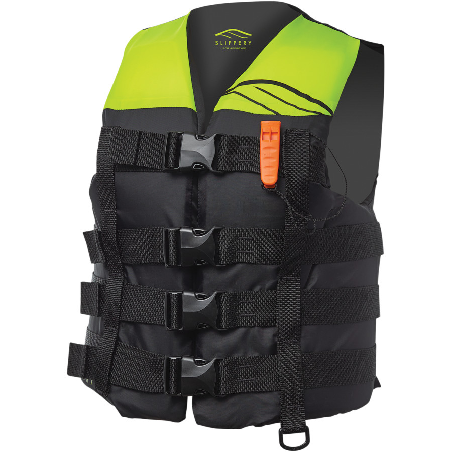 Main image of Slippery Hydro Nylon Vest (Black/Yellow)