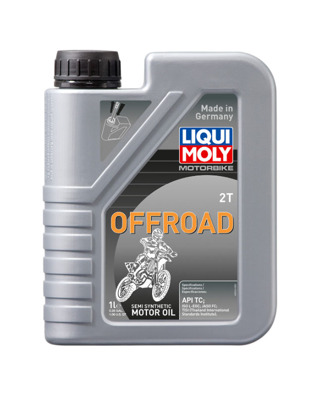 Main image of Liqui Moly Off-Road Semi-Synthetic 2T Oil 1-Liter