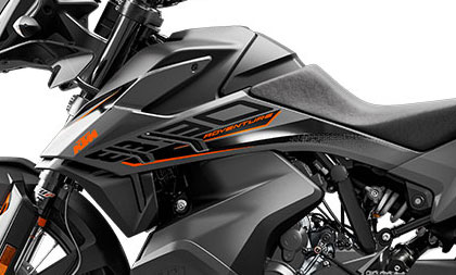 Main image of KTM Fuel Tank Spoiler Left 890 Adventure (Black)