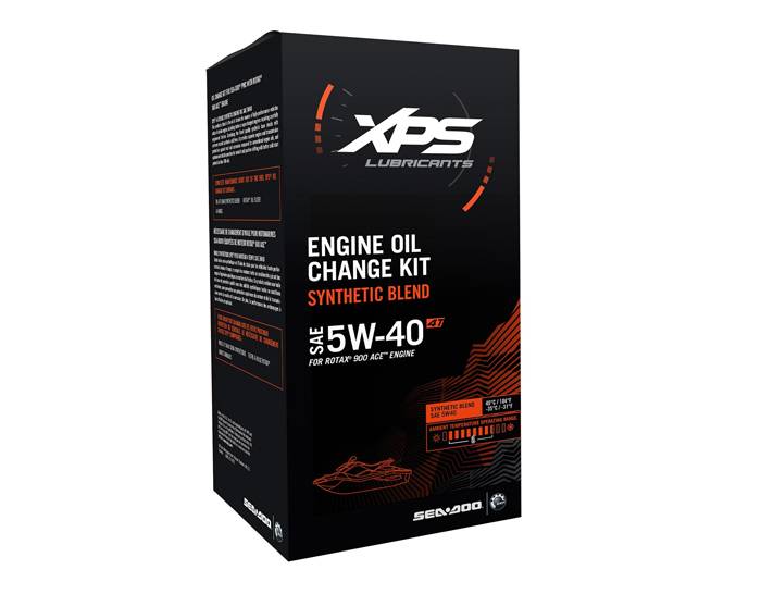 Main image of Sea-Doo XPS 4T 5W-40 Synthetic Oil Change Kit 900 Ace