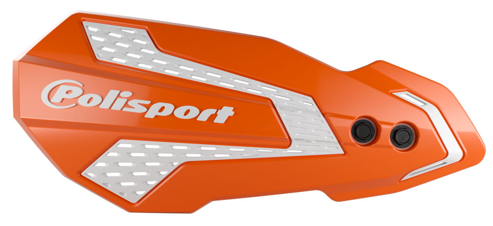 Main image of Polisport MX Flow Handguards (Orange/White) KTM 14-22