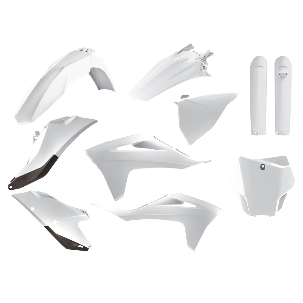 Main image of Polisport Plastic Kit (White) GasGas 21-22