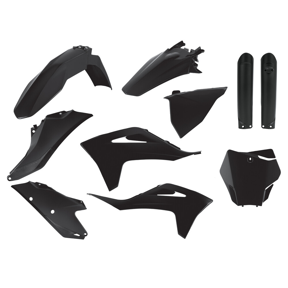 Main image of Polisport Plastic Kit (Black) GasGas 21-22