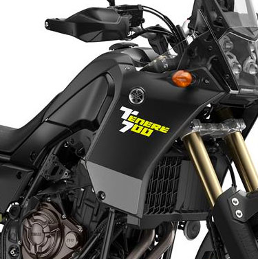 Main image of Yamaha Right Shroud (Matte Black) Tenere 700