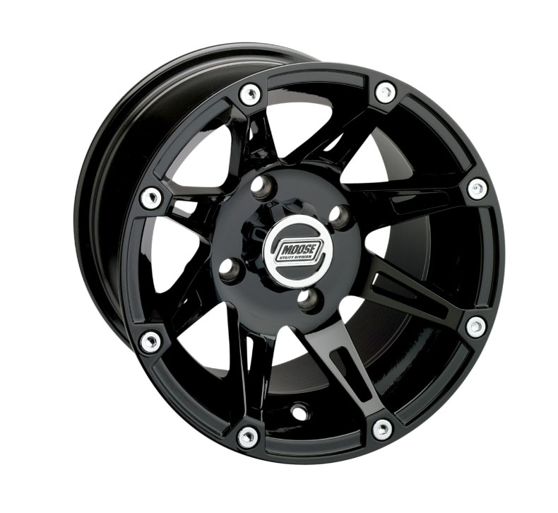 Main image of Moose 387B Wheel (Black) 12X7 4/156 4+3