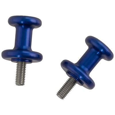 Main image of Yamaha Swingarm Spools (Blue) by Graves Motorsports