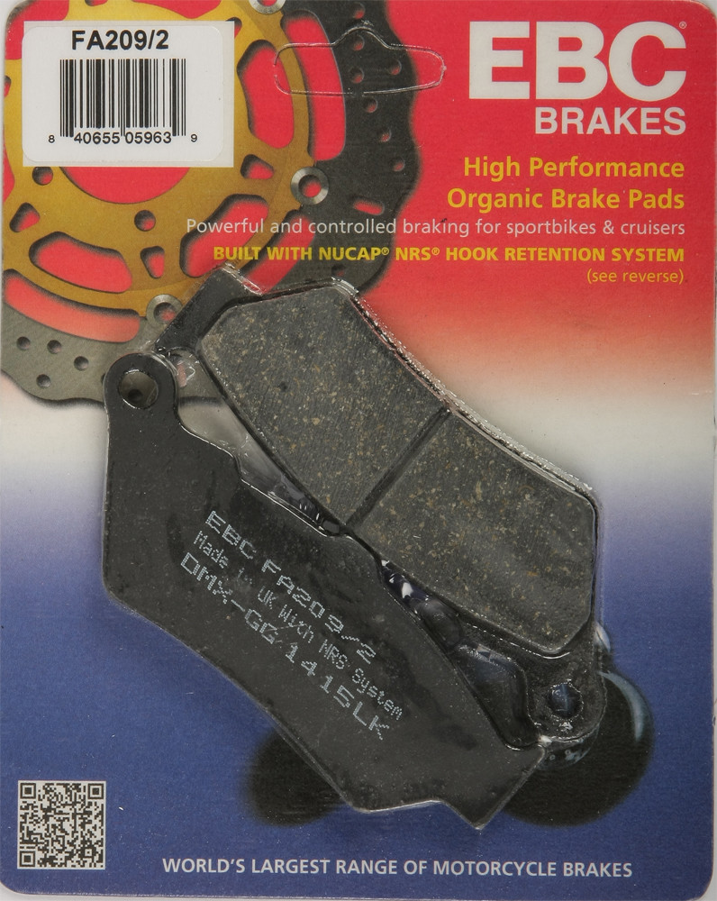 Main image of EBC Carbon Sport Front Brake Pads KTM 690 Enduro