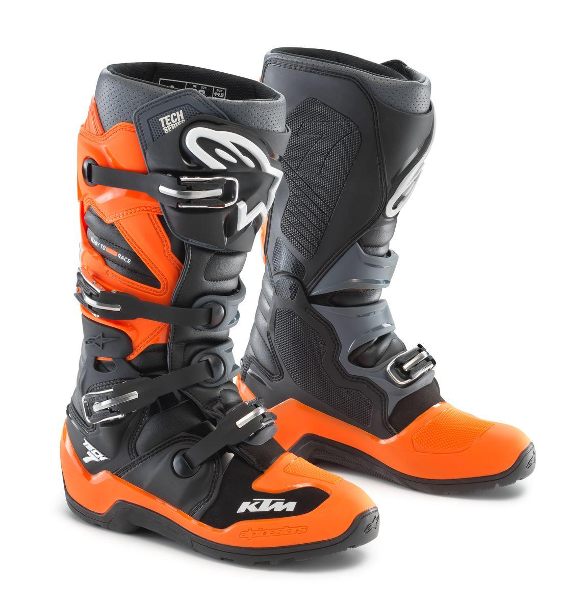 Nunca Centrar tarifa AOMC.mx: KTM Alpinestars Tech 7 EXC Boots (Black/Orange)