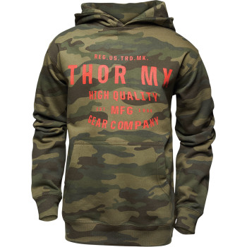 Main image of 2022 Thor Youth Crafted Pullover (Camo)