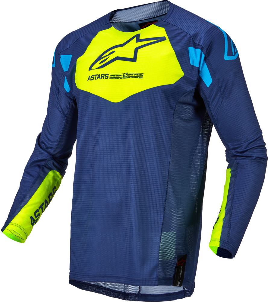 Main image of Alpinestars Techstar Jersey (Blue/Yellow)