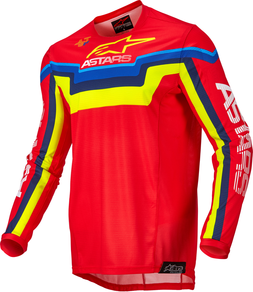 Main image of Alpinestars Techstar Jersey (Red/Yellow/Blue)