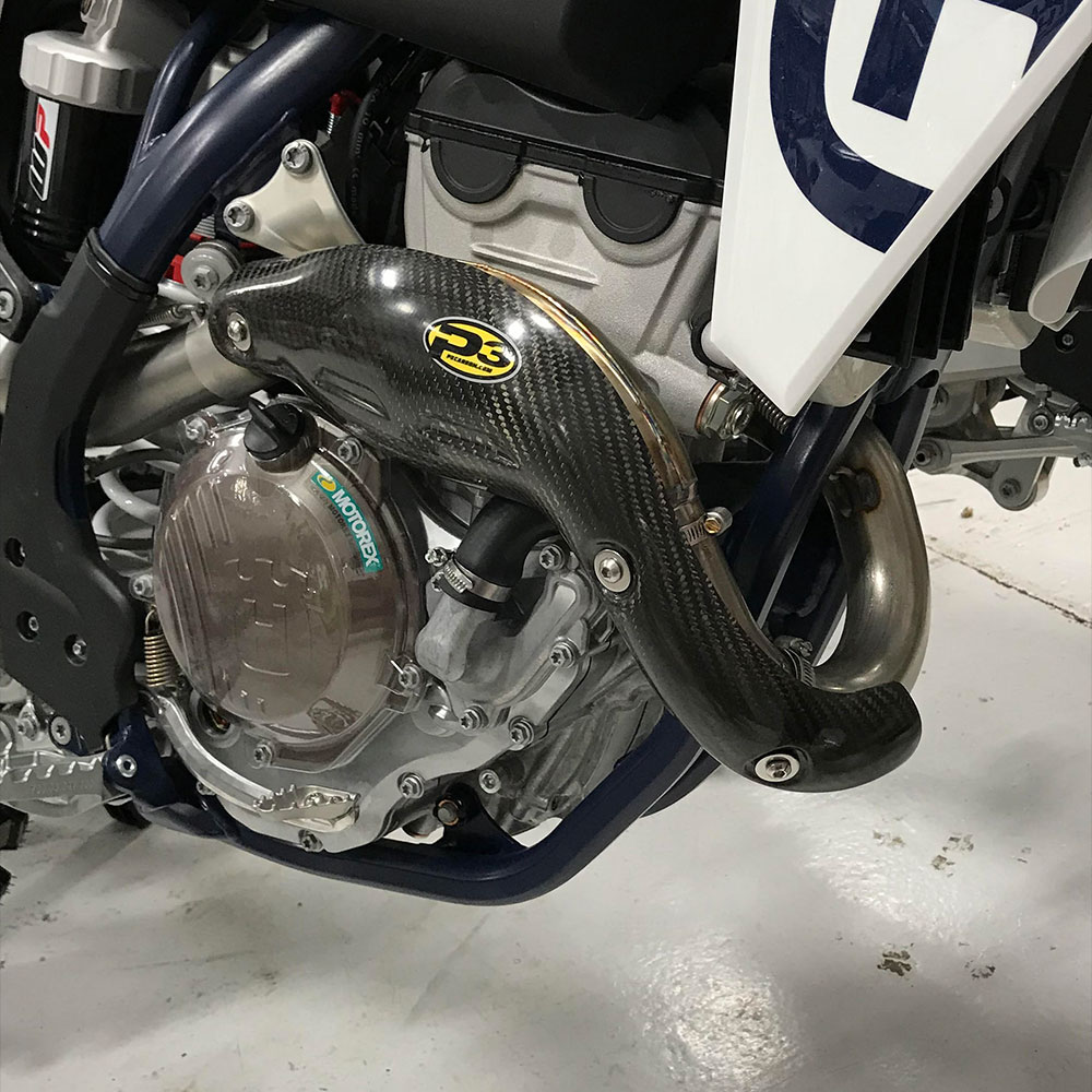AOMC.mx: P3 Carbon Heat Shield Husqvarna FC 250 19-22