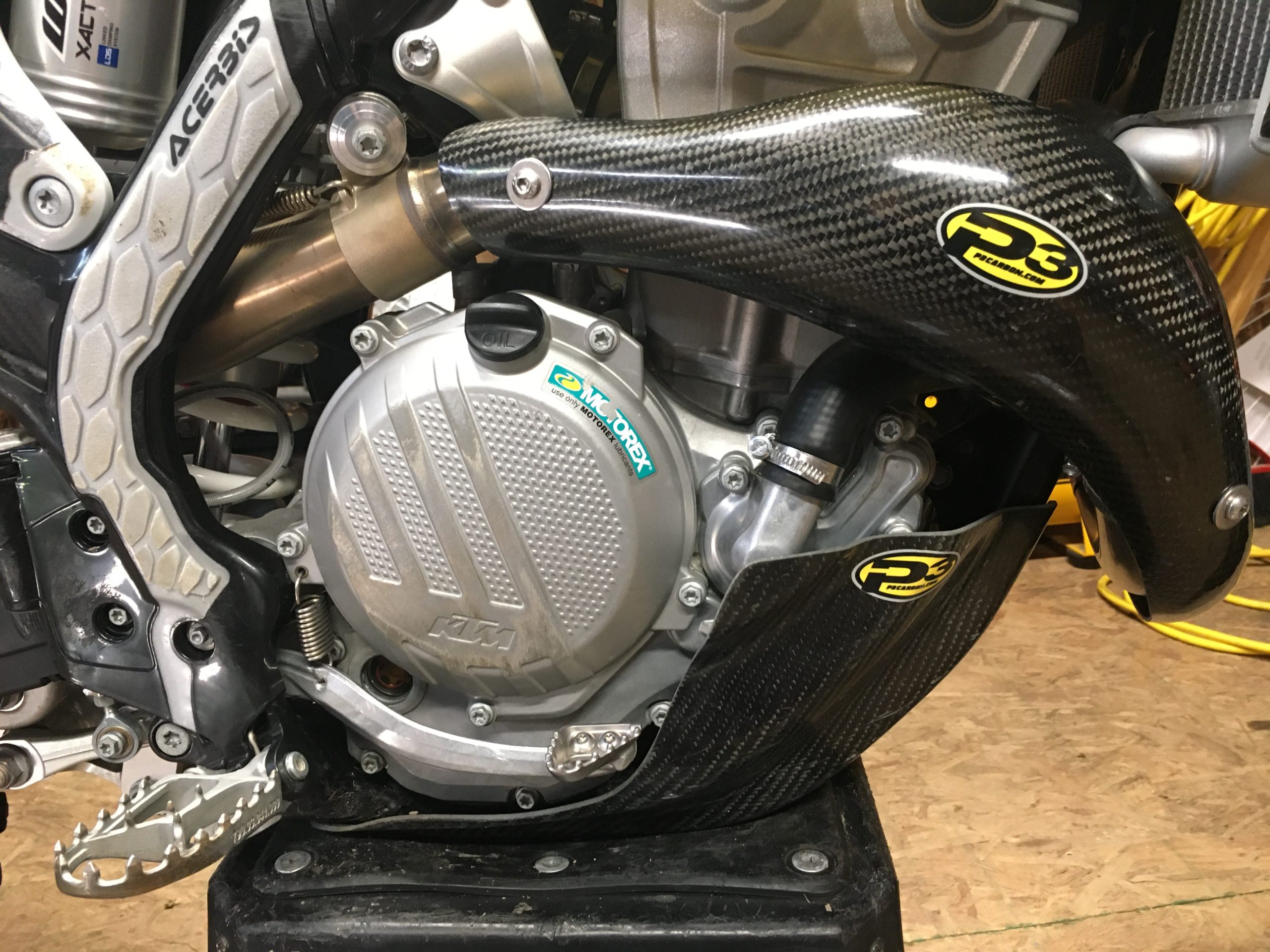 Main image of P3 Carbon Heat Shield Husqvarna FC/FX 350 19-22