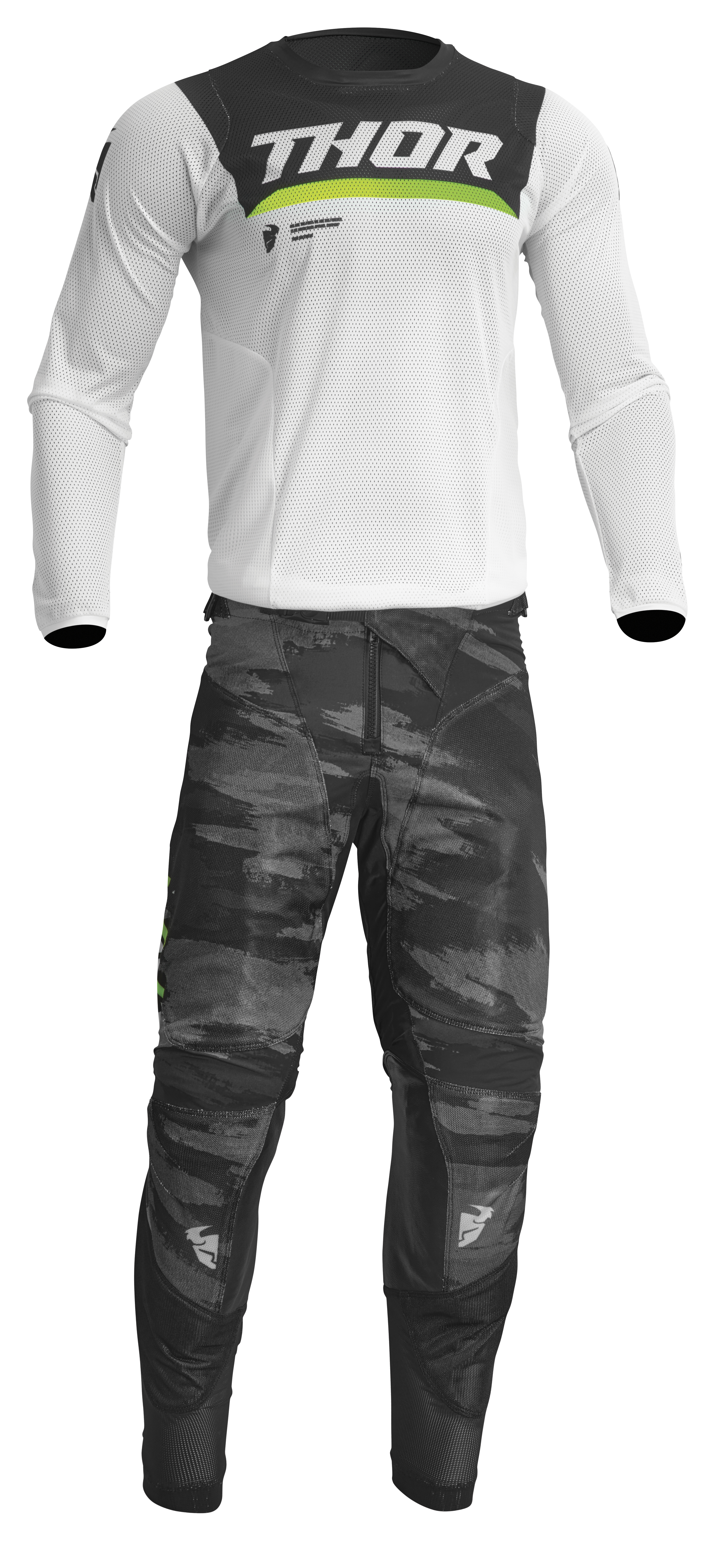 Thor Pulse Combat midnight white motocross jersey