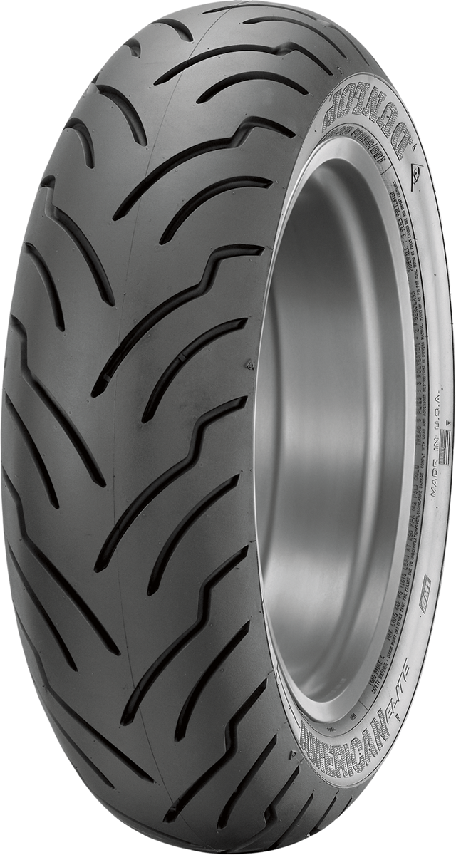 Dunlop American Elite 240/40R-18 Rear Motorcycle Tire – For Harley-Davidson CVO Softail, Breakout & More – Black Wall