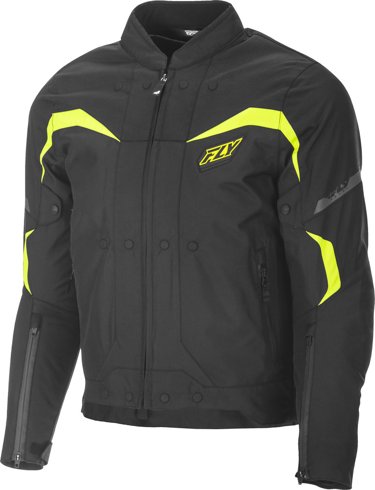 Main image of 2022 Fly Racing Butane Jacket (Black/Yellow)