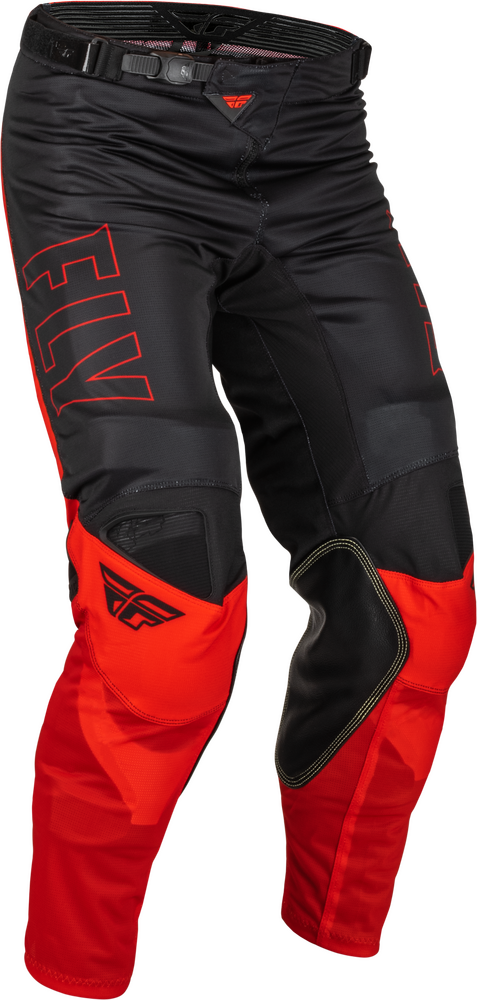 2023 Fly Racing Kinetic Mesh Pants (Black/Red): AOMC.mx