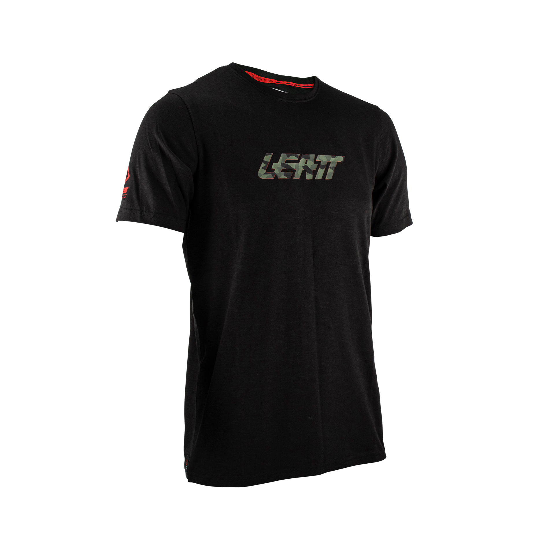 AOMC.mx: 2023 Leatt Upcycle T-Shirt (Black/Camo)