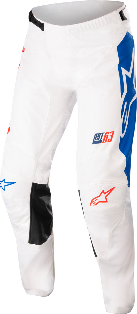 2022 Alpinestars Racer Compass Pants (White/Red/Blue)