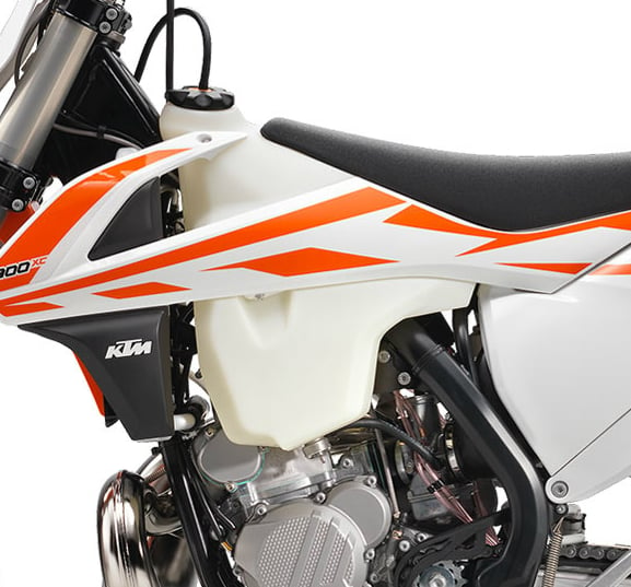 Main image of KTM Fuel Tank 10L XC/XC-W 150/250/300 (Clear)