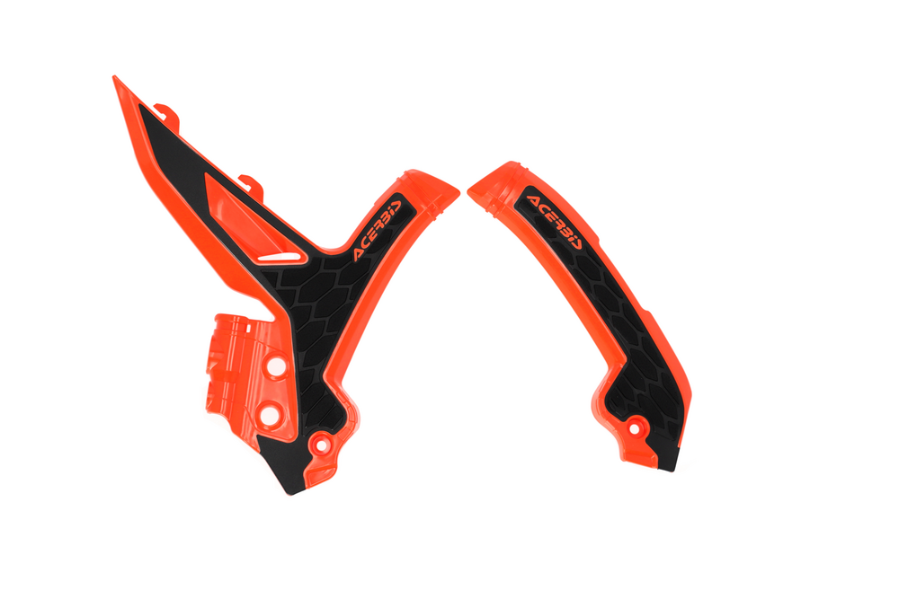 Acerbis XGrip Frame Guard KTM 125450 2324 (Orange/Black)