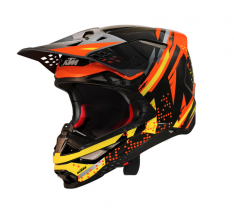 KTM Supertech M10 Helmet (Black/Orange)