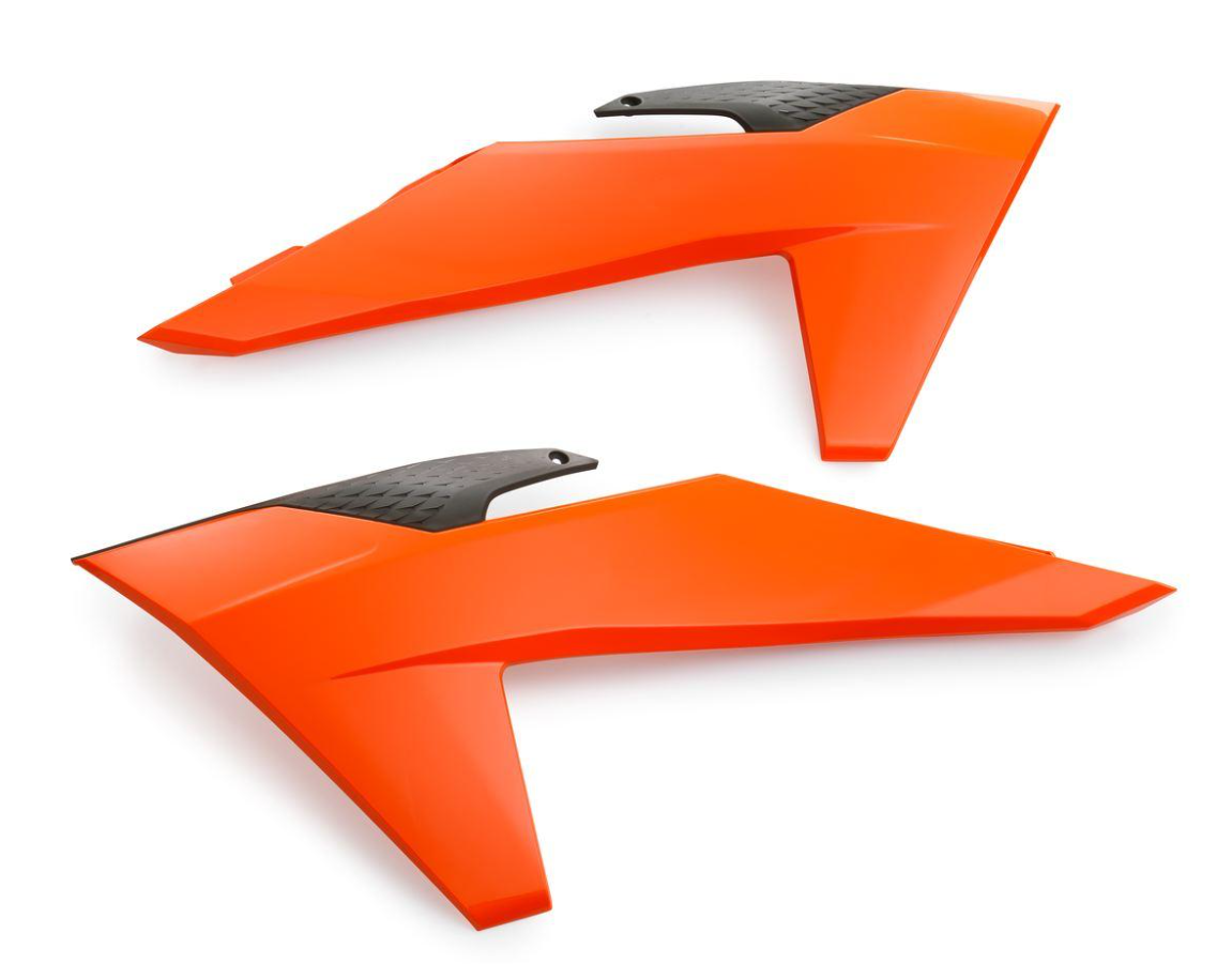 KTM Radiator Shroud Set 2023 (Orange)