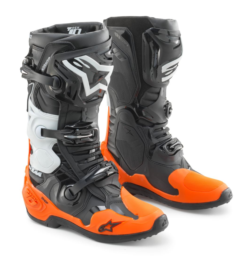 KTM Tech 10 Boots (Black): AOMC.mx