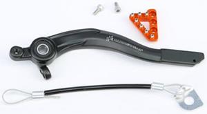 Main image of Hammerhead Forged Rear Brake Pedal (Black/Orange) KTM SX-F/XC-F 16-22